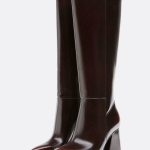 Stradivarius Bottes à talons hauts brown/marron ZALANDO.FR